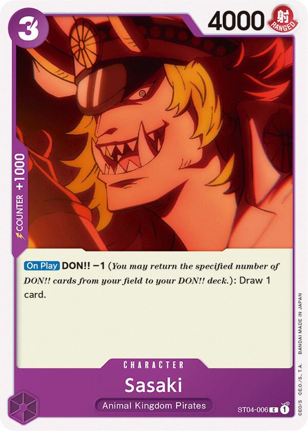 Sasaki - One Piece Card Game