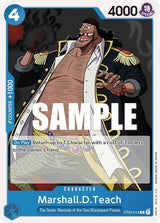 Marshall.D.Teach - One Piece Card Game