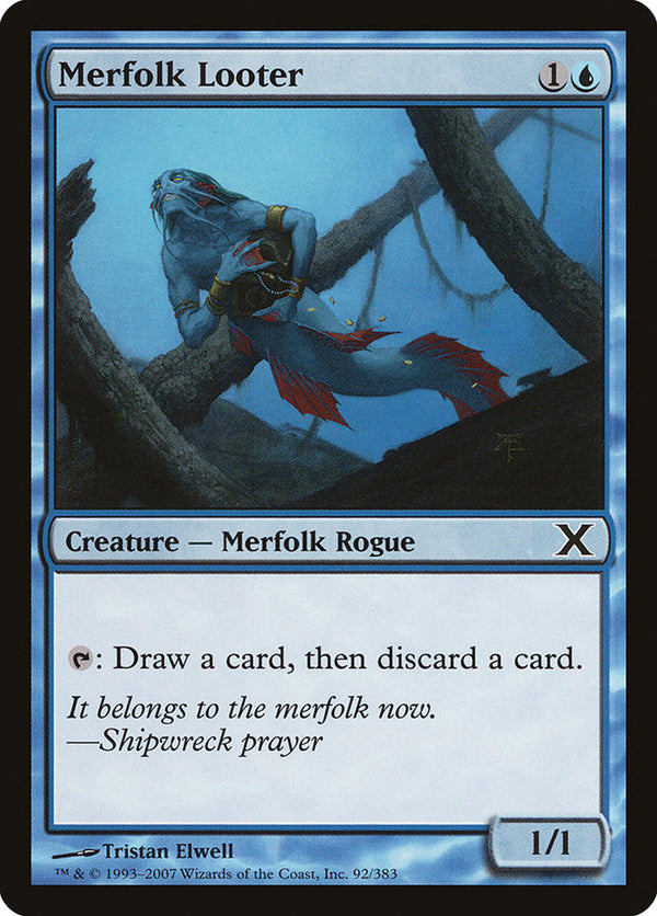 Merfolk Looter - Magic: The Gathering