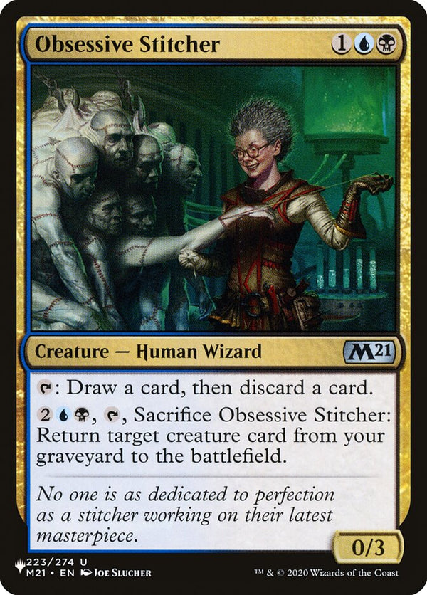 Obsessive Stitcher - Magic: The Gathering