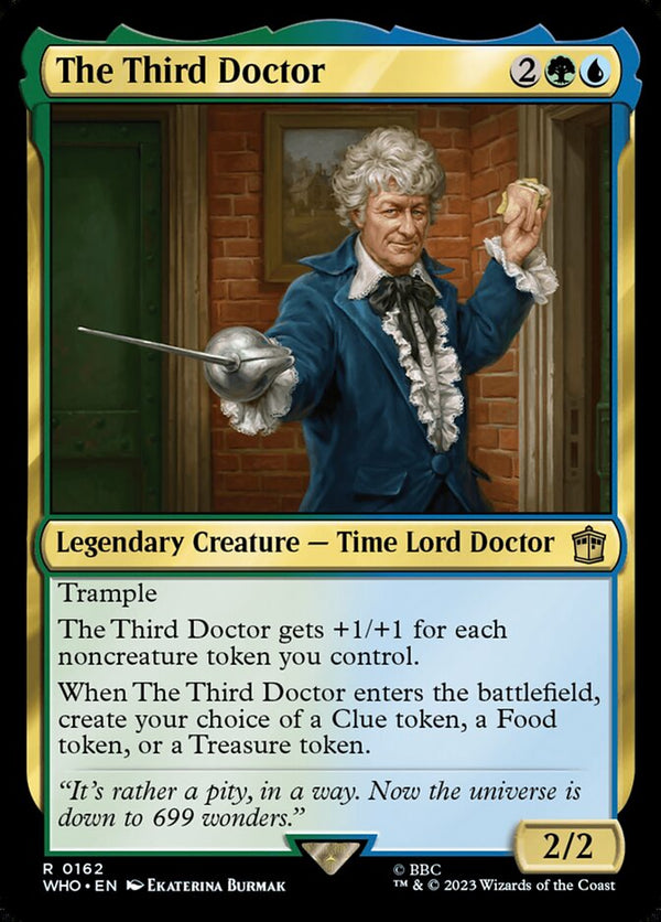 The Third Doctor - Magic: The Gathering