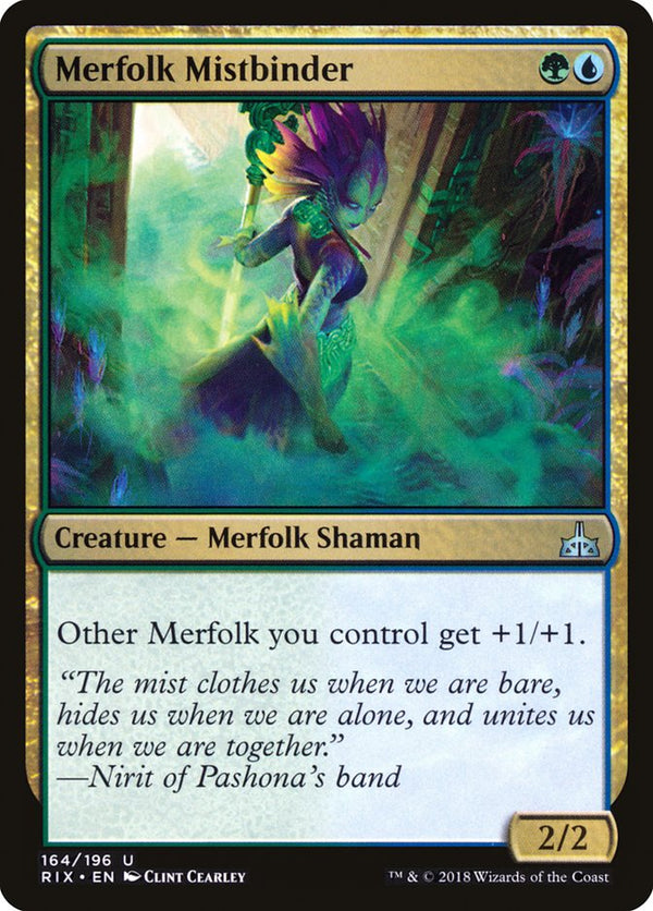 Merfolk Mistbinder - Magic: The Gathering