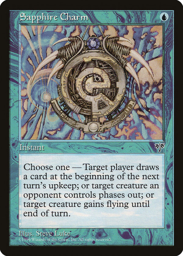 Sapphire Charm - Magic: The Gathering