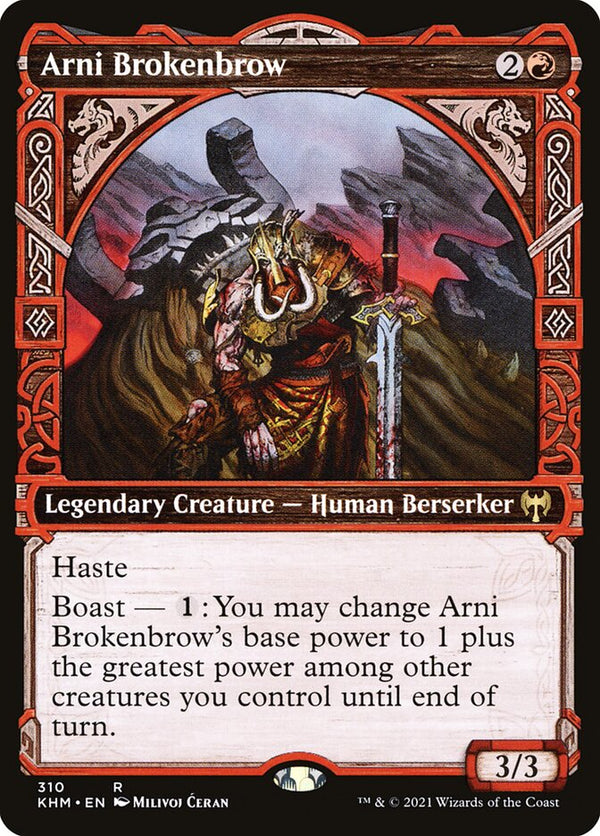 Arni Brokenbrow (Showcase) - Magic: The Gathering