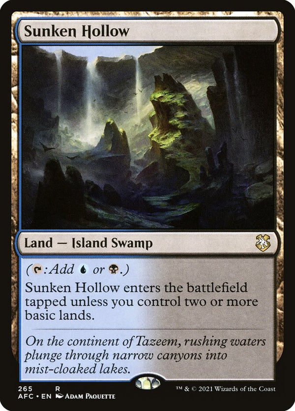 Sunken Hollow - Magic: The Gathering