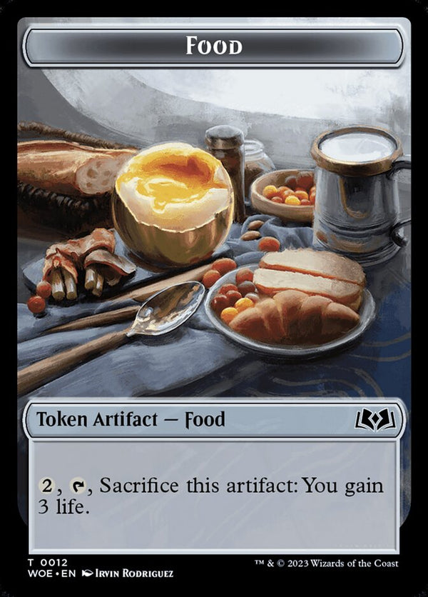 Food Token (0012) (WOE 12) - Magic: The Gathering
