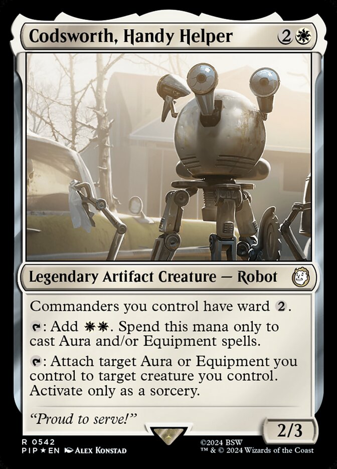 Codsworth, Handy Helper (Surge Foil)