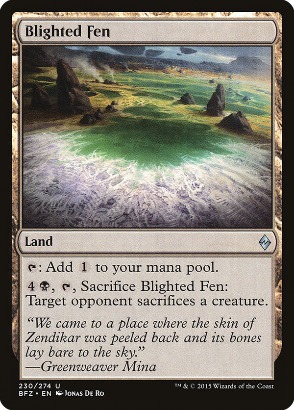 Blighted Fen - Magic: The Gathering