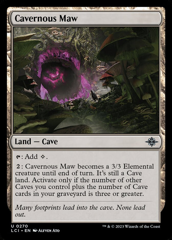 Cavernous Maw - Magic: The Gathering