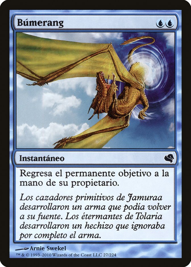 Boomerang (Spanish) - "Bumerang"
