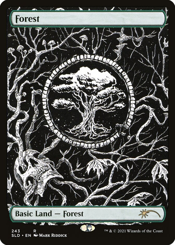 Forest (Crushing Brutality) - Magic: The Gathering