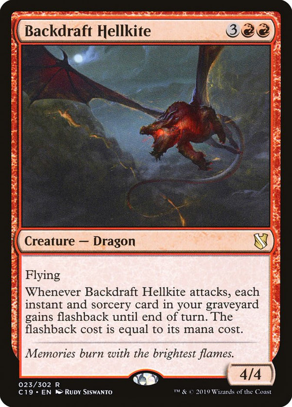 Backdraft Hellkite - Magic: The Gathering