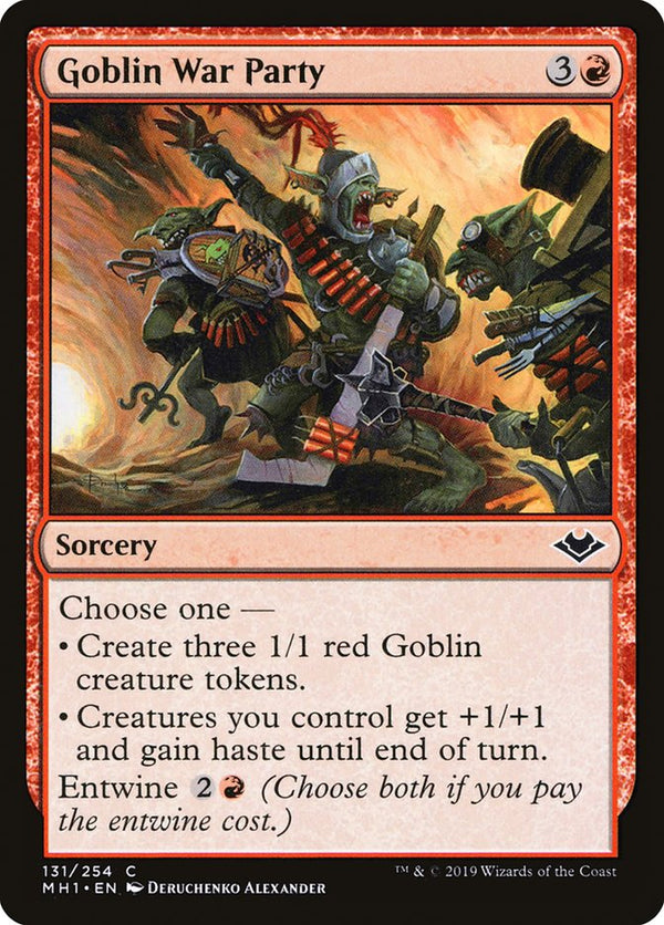 Goblin War Party - Magic: The Gathering
