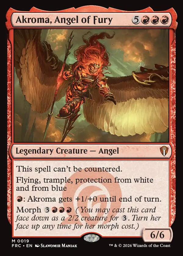 Akroma, Angel of Fury (FRC 19) - Magic: The Gathering