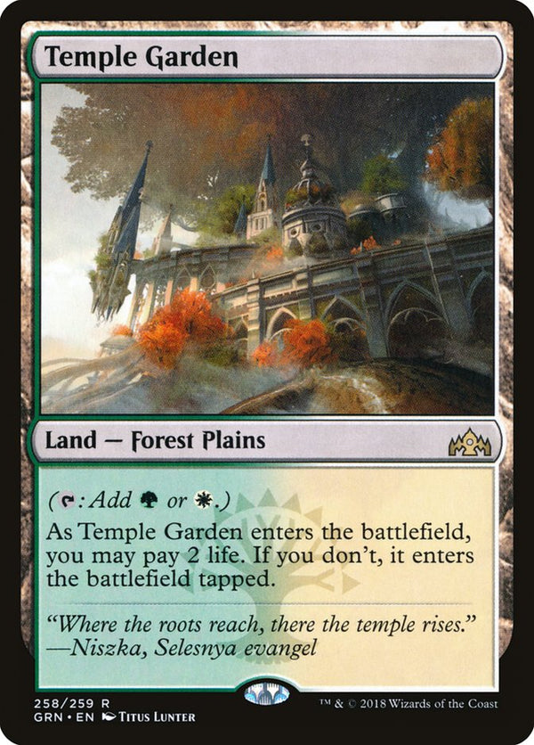 Temple Garden - Magic: The Gathering