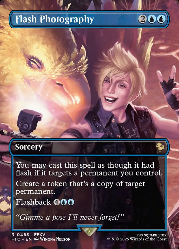 Flash Photography (Borderless) - Magic: The Gathering