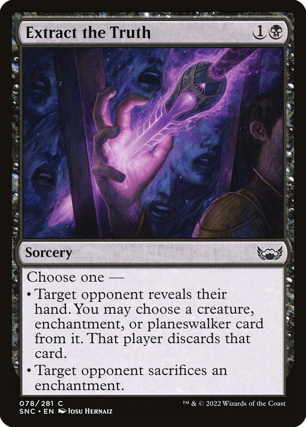 Extract the Truth - Magic: The Gathering