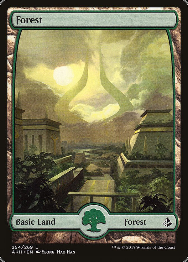 Forest (254) - Full Art - Magic: The Gathering