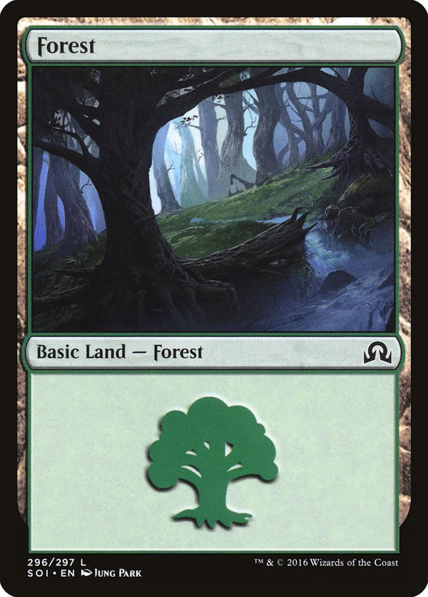 Forest (296) - Magic: The Gathering