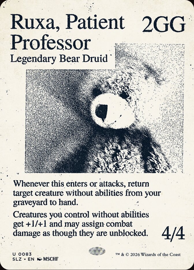 Ruxa, Patient Professor (0083)