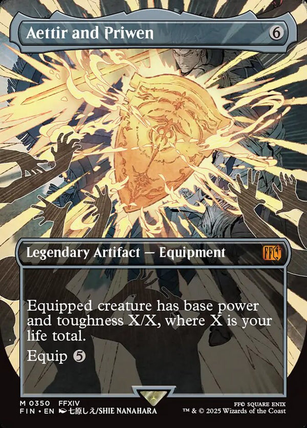 Aettir and Priwen (Borderless) - Magic: The Gathering