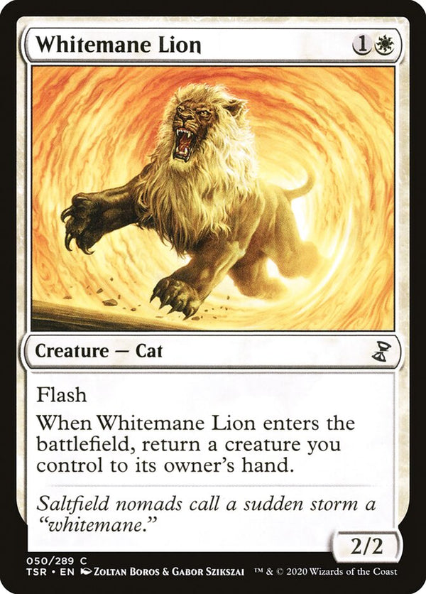 Whitemane Lion - Magic: The Gathering