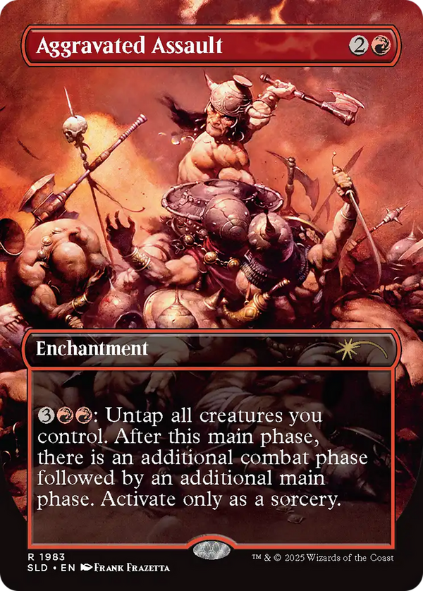 Aggravated Assault (1983) [Secret Lair Drop Series] - Magic: The Gathering