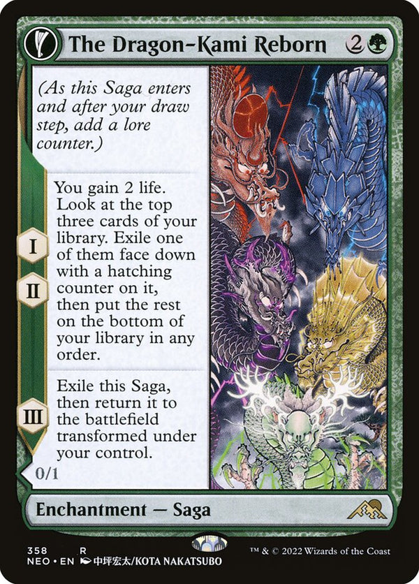 The Dragon-Kami Reborn (Showcase) - Magic: The Gathering