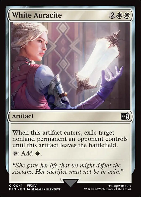 White Auracite - Magic: The Gathering