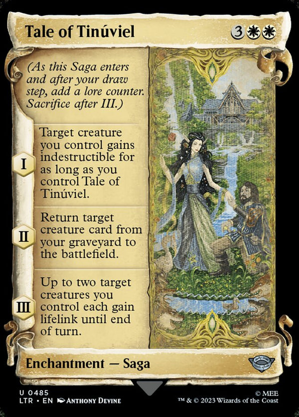 Tale of Tinuviel (Showcase Scrolls) - Magic: The Gathering