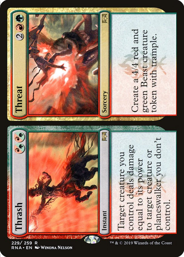 Thrash // Threat - Magic: The Gathering