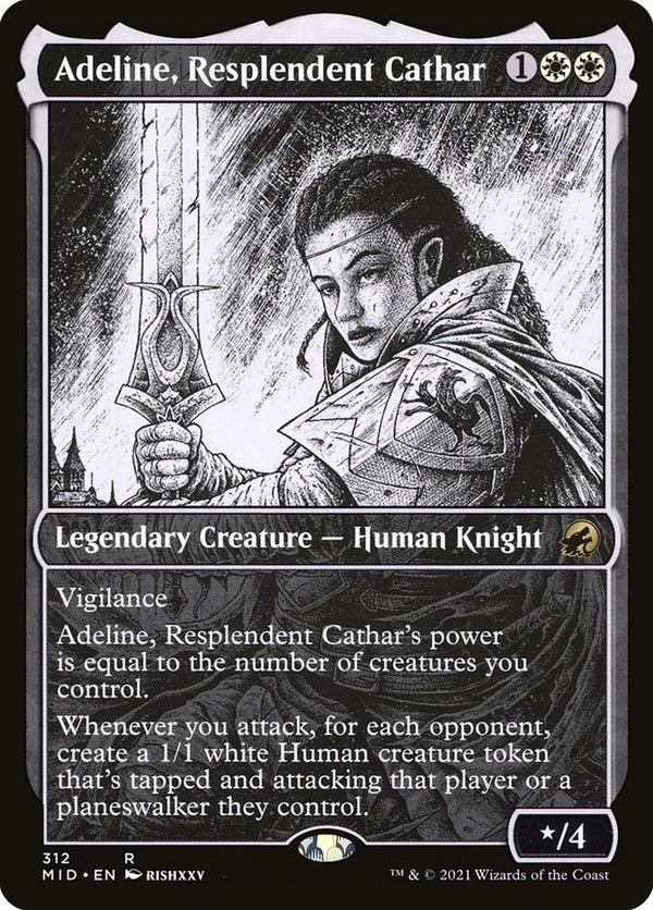 Adeline, Resplendent Cathar (Showcase) - Magic: The Gathering