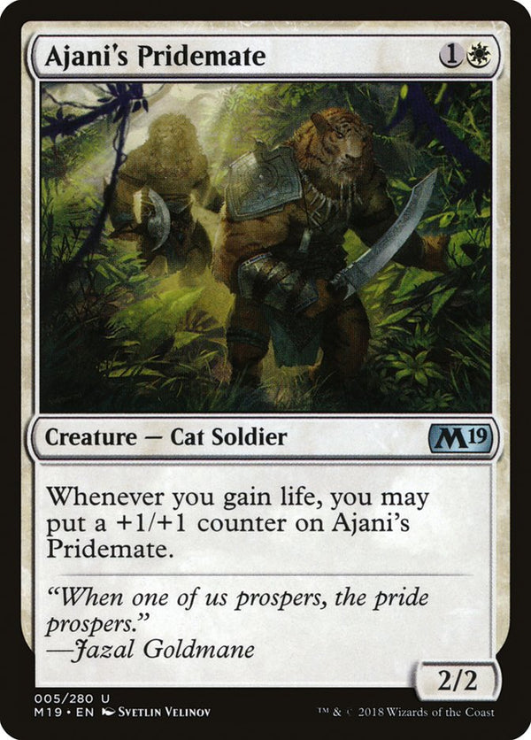 Ajani's Pridemate - Magic: The Gathering