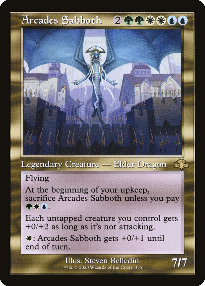 Arcades Sabboth (Retro Frame)