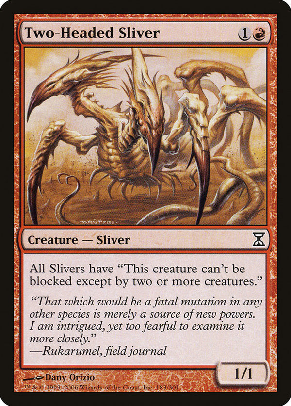 Two-Headed Sliver - Magic: The Gathering