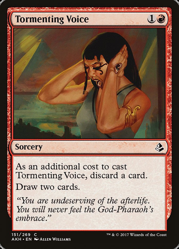 Tormenting Voice - Magic: The Gathering
