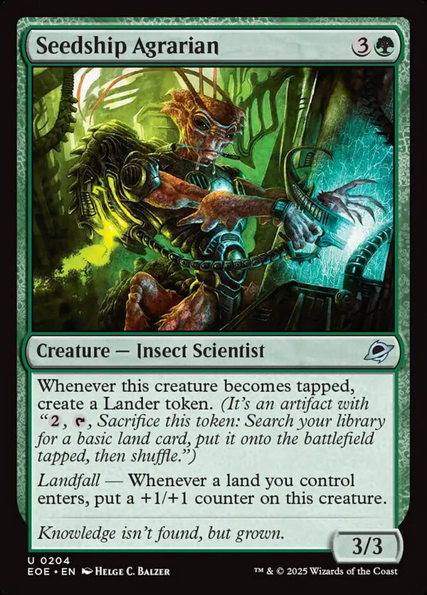Seedship Agrarian - Magic: The Gathering