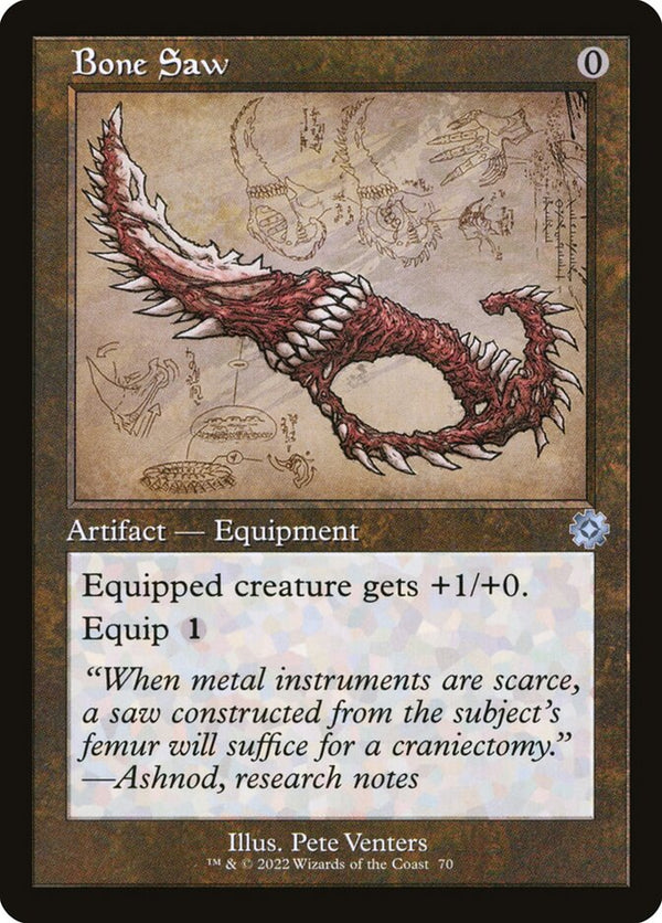 Bone Saw (Schematic) - Magic: The Gathering