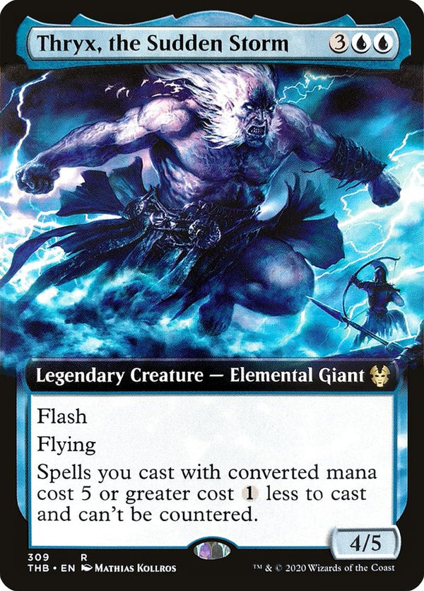 Thryx, the Sudden Storm (Extended Art) - Magic: The Gathering