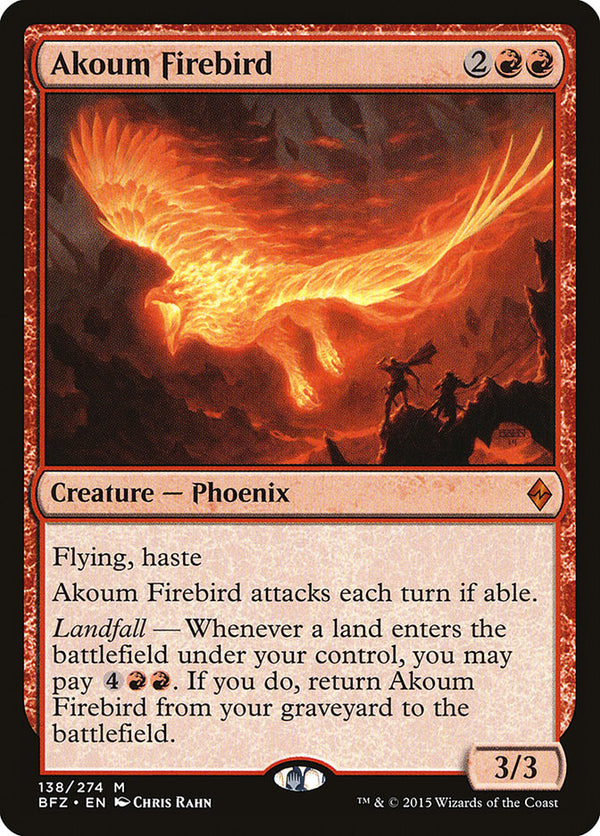 Akoum Firebird - Magic: The Gathering