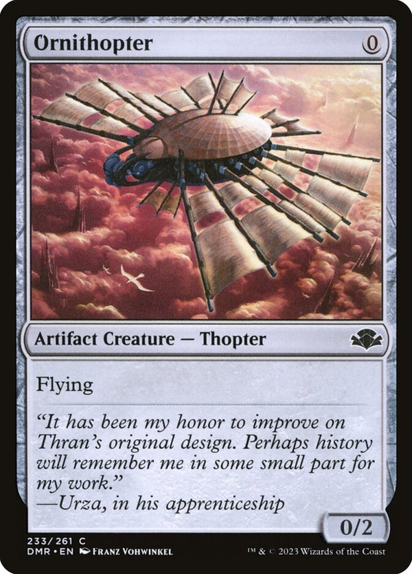 Ornithopter - Magic: The Gathering