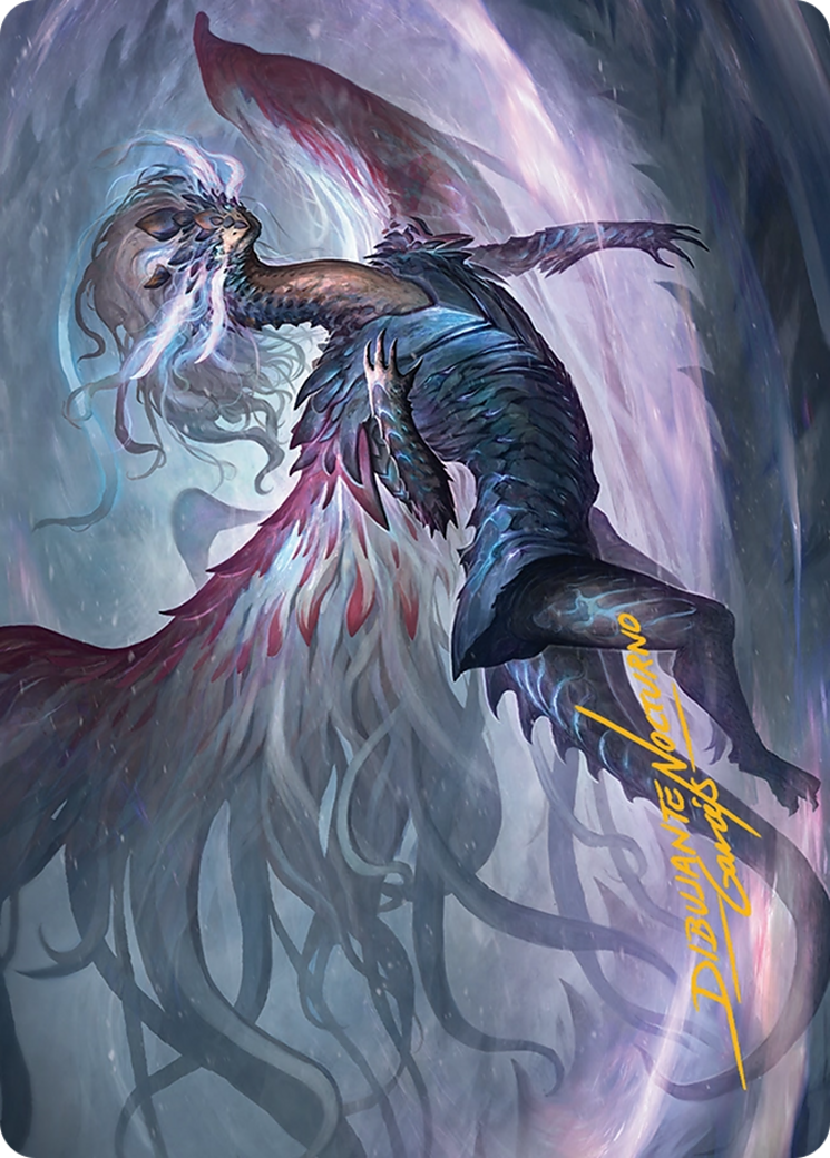 Shiko, Paragon of the Way Art Card (37/54) [Tarkir: Dragonstorm Art Series]