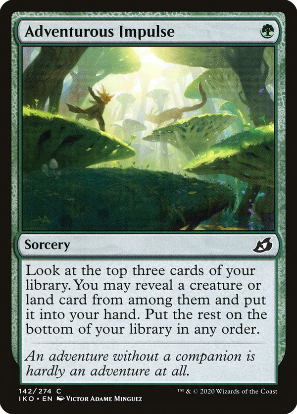 Adventurous Impulse - Magic: The Gathering