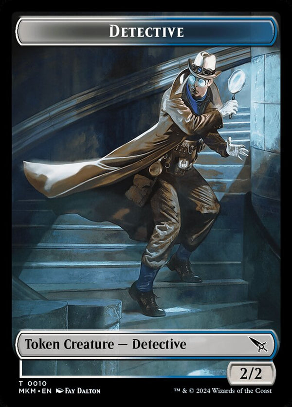 Detective Token - Magic: The Gathering