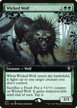Wicked Wolf (Extended Art) - Magic: The Gathering