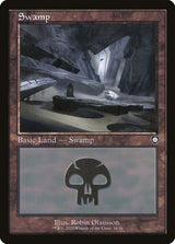 Swamp (34) (Retro Frame) - Magic: The Gathering