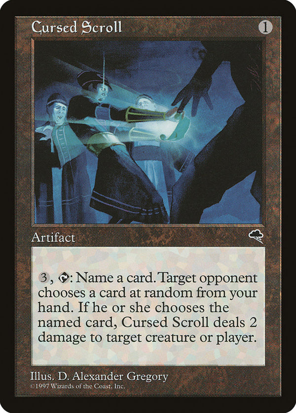 Cursed Scroll - Magic: The Gathering