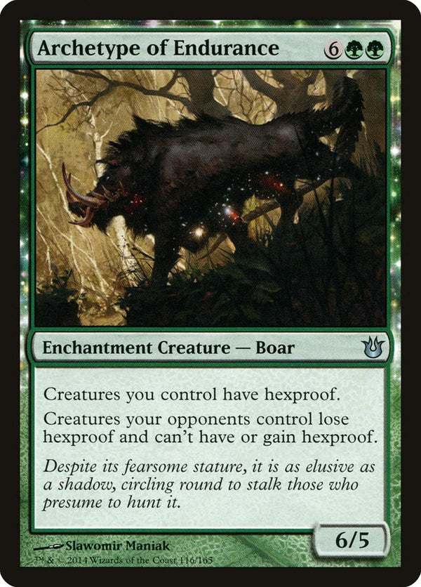 Archetype of Endurance - Magic: The Gathering
