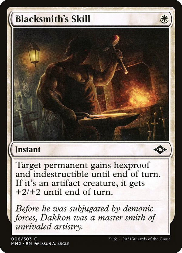 Blacksmith's Skill - Magic: The Gathering