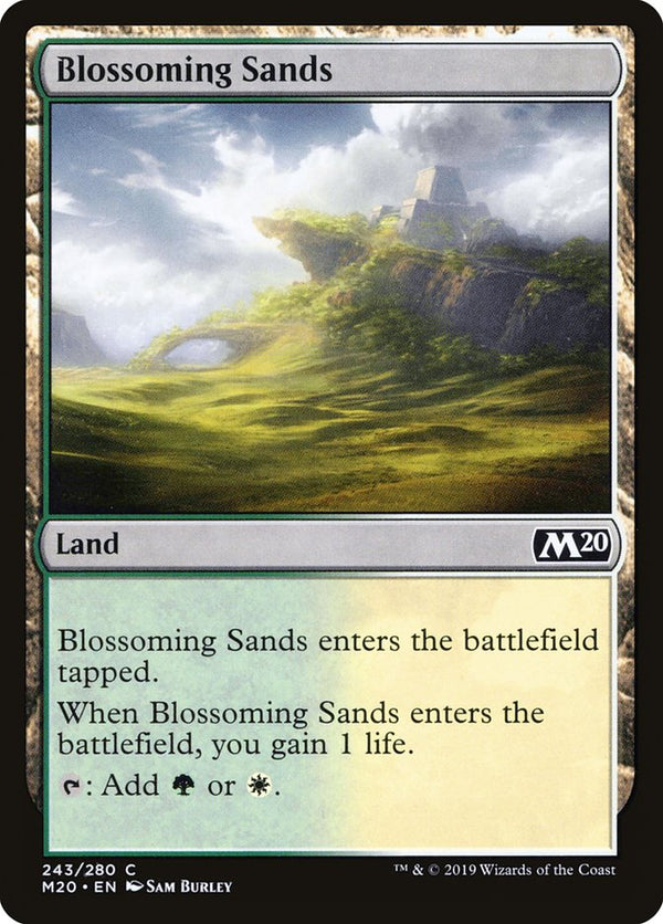Blossoming Sands - Magic: The Gathering